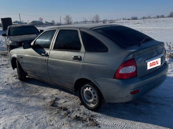2008 Lada (ВАЗ) Priora I, серый, 280000 рублей - вид 7