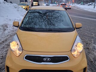 2016 Kia Picanto II Рестайлинг, жёлтый, 1200000 рублей, вид 1