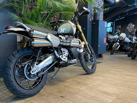 2025 Triumph Scrambler, зелёный, 2340000 рублей, вид 3