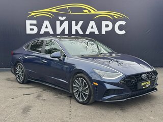 2020 Hyundai Sonata VIII (DN8), синий, 2173000 рублей, вид 2