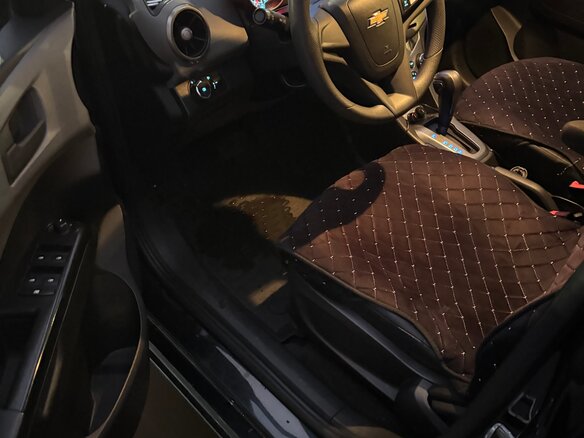 2014 Chevrolet Aveo II, чёрный, 1090000 рублей - вид 6