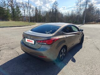 2014 Hyundai Elantra V (MD) Рестайлинг, коричневый, 875000 рублей, вид 3