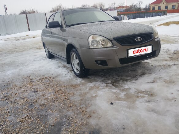 2007 Lada (ВАЗ) Priora I, коричневый, 370000 рублей