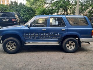 1991 Toyota Hilux Surf II Рестайлинг, синий, 690000 рублей, вид 4