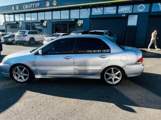 2005 Mitsubishi Lancer IX Рестайлинг, серебристый, 660000 рублей, вид 4