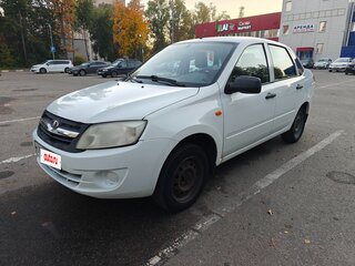 2014 Lada (ВАЗ) Granta I, белый, 650000 рублей, вид 3