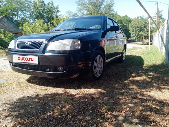 2008 Chery Amulet (A15) I, чёрный, 227000 рублей