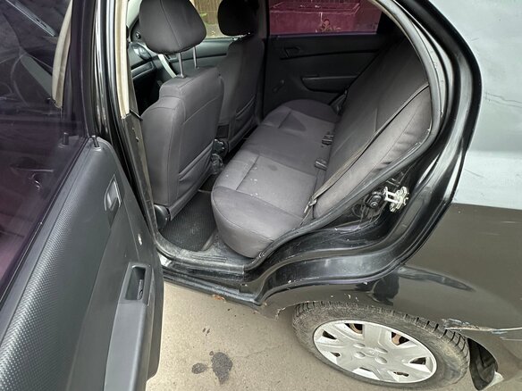 2007 Chevrolet Aveo I Рестайлинг, чёрный - вид 16