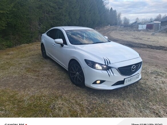 2013 Mazda 6 III (GJ), белый, 1000000 рублей - вид 1