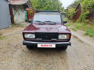 2006 Lada (ВАЗ) 2107, пурпурный, 100000 рублей, вид 1