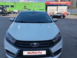 2019 Lada (ВАЗ) Vesta I, белый, 700000 рублей, вид 2