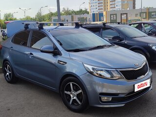2015 Kia Rio III Рестайлинг, голубой, 1170000 рублей, вид 3