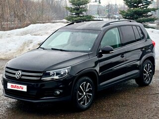 2015 Volkswagen Tiguan I Рестайлинг, чёрный, 1450000 рублей, вид 1