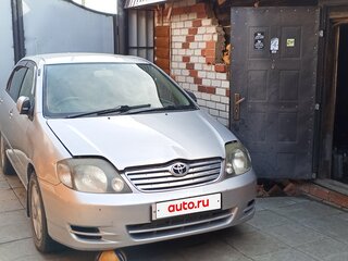 2002 Toyota Corolla IX (E120, E130), серебристый, 320000 рублей, вид 1