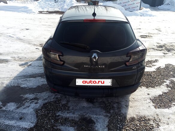 2009 Renault Megane II Рестайлинг, серый, 380000 рублей - вид 2