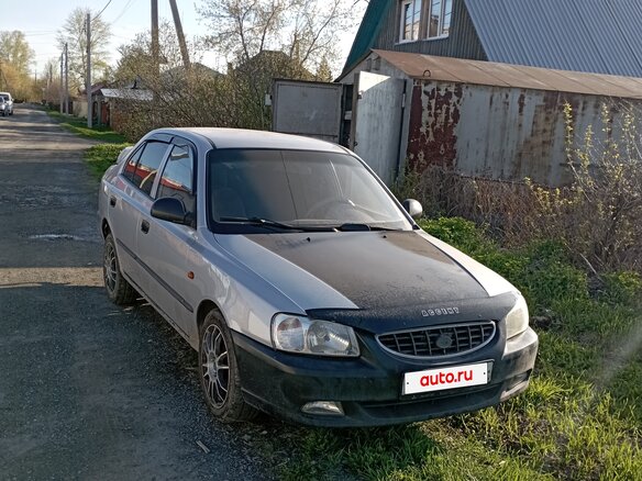 2006 Hyundai Accent ТагАЗ II, серебристый, 250000 рублей - вид 1