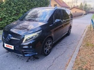 2021 Mercedes-Benz V-Класс Long 220 d длинный III (W447) Рестайлинг, чёрный, 6290000 рублей, вид 2