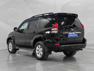 2007 Toyota Land Cruiser Prado 4-speed 120 Series Рестайлинг, чёрный, 2700000 рублей, вид 3