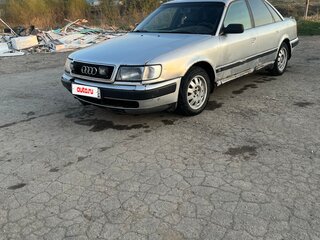 1990 Audi 100 IV (C4), серый, 185000 рублей, вид 1