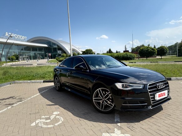 2017 Audi A6 IV (C7) Рестайлинг, чёрный, 2900000 рублей