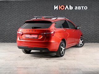 2019 Lada (ВАЗ) Vesta SW I, красный, 1030000 рублей, вид 4