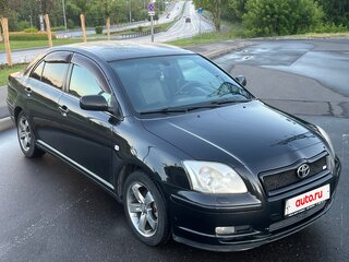 2004 Toyota Avensis II, чёрный, 690000 рублей, вид 3