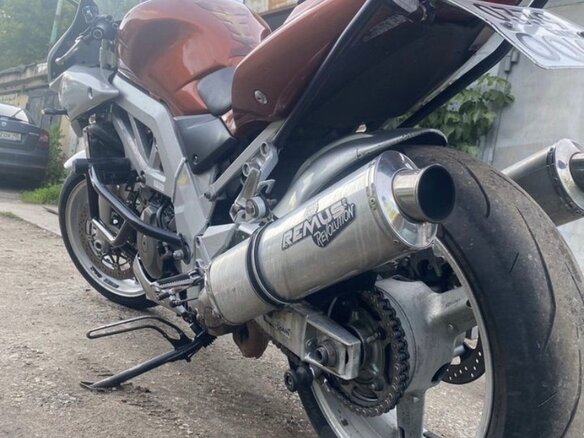 2003 Suzuki SV 1000, оранжевый, 380000 рублей - вид 2