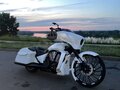 2016 Victory Cross Country, белый, 1200000 рублей
