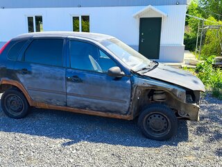 2009 Lada (ВАЗ) Kalina I, синий, 150000 рублей, вид 1
