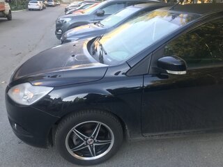 2008 Ford Focus II Рестайлинг, чёрный, 400000 рублей, вид 3