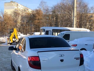 2017 Lada (ВАЗ) Granta I, белый, 415000 рублей, вид 5