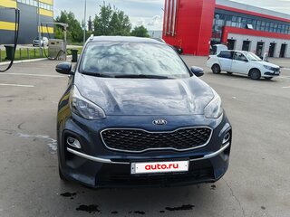 2020 Kia Sportage IV Рестайлинг, синий, 2500000 рублей, вид 1