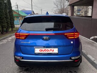2019 Kia Sportage IV Рестайлинг, синий, 1650000 рублей, вид 4