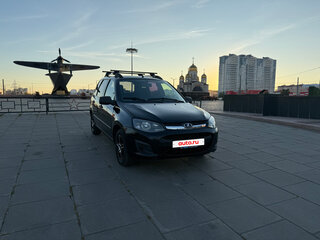 2015 Lada (ВАЗ) Kalina II, чёрный, 299000 рублей, вид 2