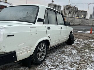1995 Lada (ВАЗ) 2107, белый, 85000 рублей, вид 4