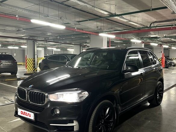 2017 BMW X5 25d III (F15), чёрный, 3900000 рублей