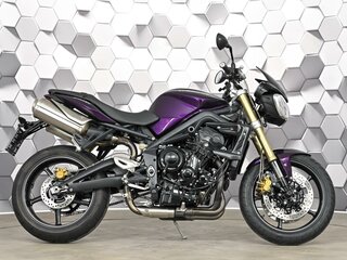 2011 Triumph Street Triple, фиолетовый, 555000 рублей, вид 3