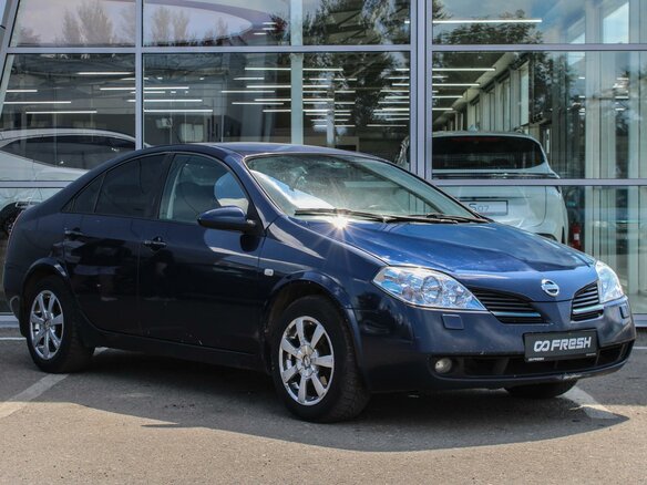 2005 Nissan Primera III (P12), синий