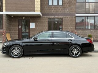 2016 Mercedes-Benz S-Класс 350 CDI BlueTEC Long 9G-TRONIC VI (W222, C217), чёрный, 3450000 рублей, вид 4