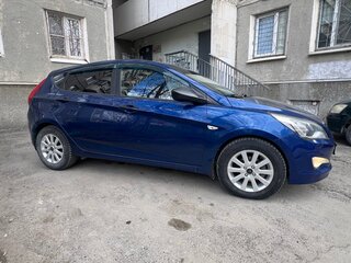2015 Hyundai Solaris I Рестайлинг, синий, 1100000 рублей, вид 3