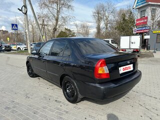 2008 Hyundai Accent ТагАЗ II, чёрный, 425000 рублей, вид 4