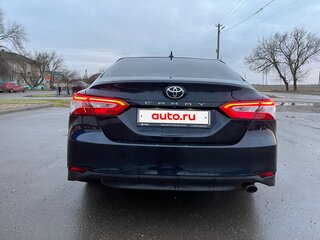 2018 Toyota Camry VIII (XV70), чёрный, 2400000 рублей, вид 4