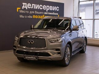 2020 Infiniti QX80 I Рестайлинг 3, серый, 4350000 рублей, вид 1