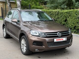 2012 Volkswagen Touareg II, коричневый, 1840000 рублей, вид 4