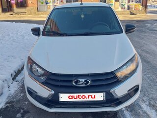 2020 Lada (ВАЗ) Granta I Рестайлинг, белый, 850000 рублей, вид 1