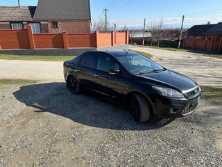 2009 Ford Focus II Рестайлинг, чёрный, 580000 рублей, вид 3