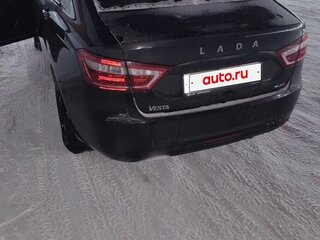 2019 Lada (ВАЗ) Vesta I, чёрный, 790000 рублей, вид 4