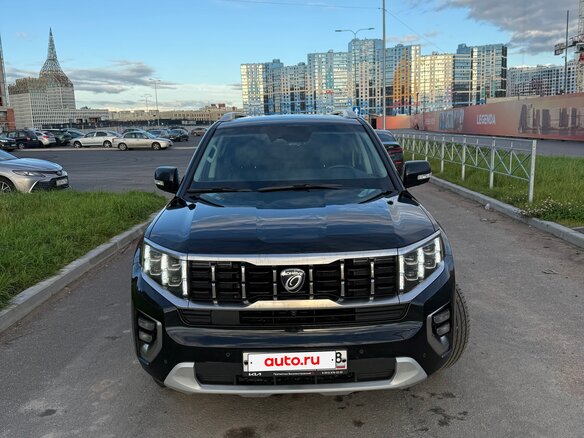 2019 Kia Mohave I Рестайлинг 2, чёрный - вид 2