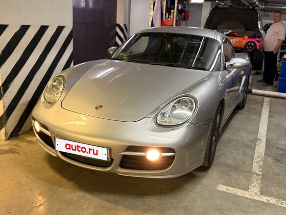 2007 Porsche Cayman S I (987), серебристый, 2900000 рублей - вид 5