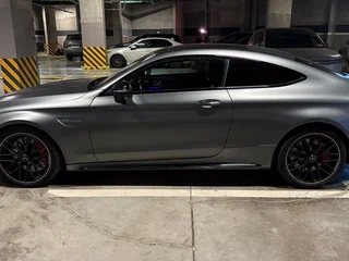 2019 Mercedes-Benz C-Класс AMG 63 AMG S IV (W205) Рестайлинг, серый, 7300000 рублей, вид 3